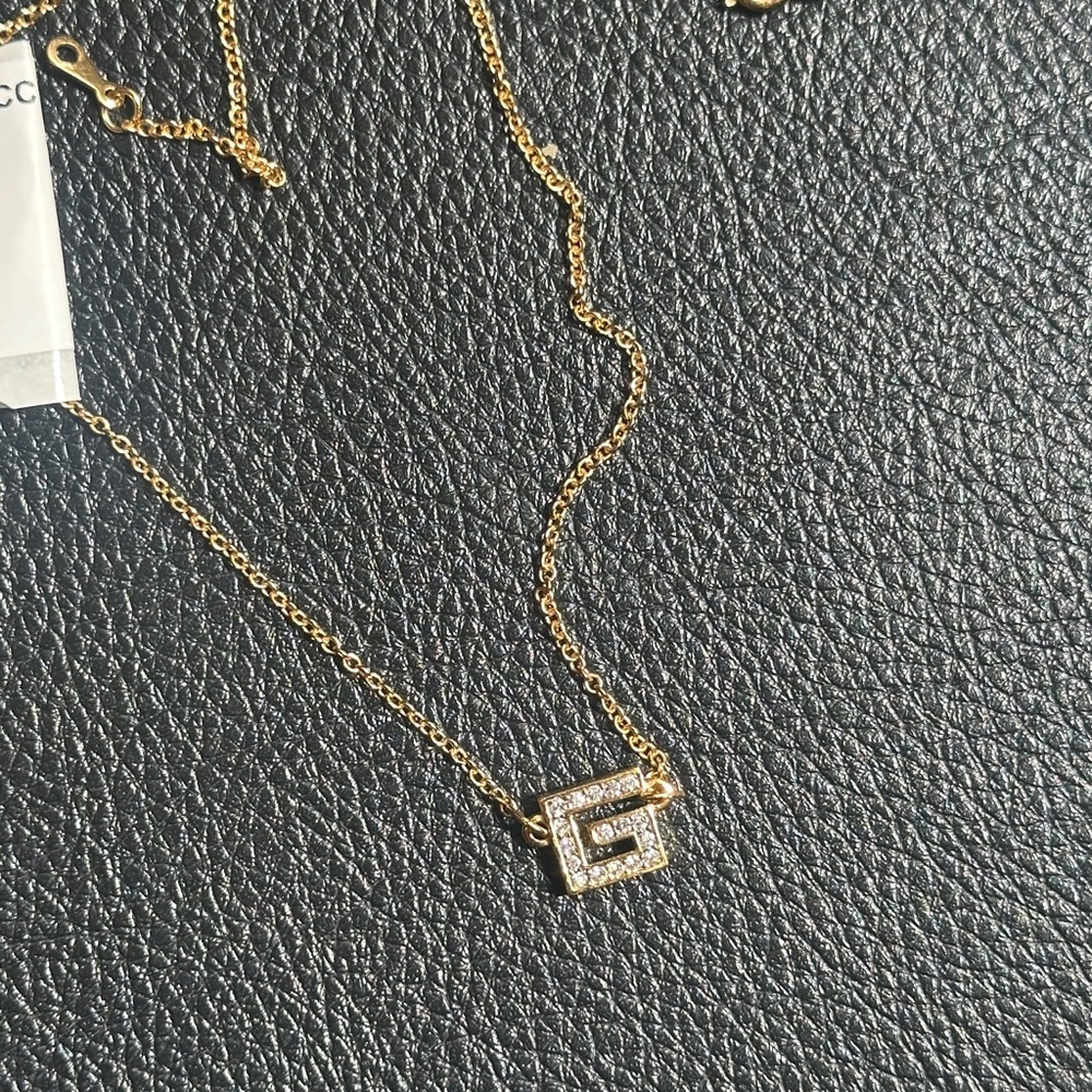 Gold Initial Necklace